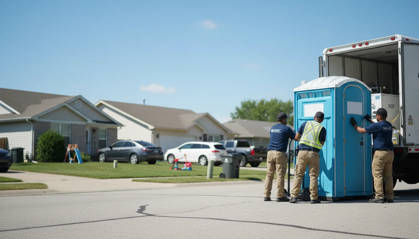 Standard Porta Potty Rentals in Haubstadt, IN near me